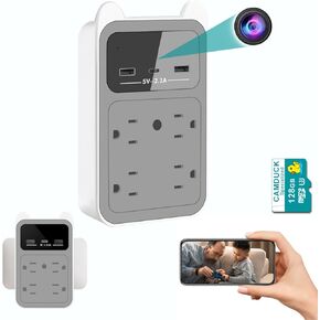 Camduck WiFi Camera 2K ، كاميرات أمان داخلية للطفل/الشيخ/الكلب/الحيوانات الأليفة ， كاميرا منزلية داخلية مع اكتشاف الحركة ، تعمل كاميرا WiFi مربية مع iOS و Android ، تخزين بطاقة 128G SD in Kuwait