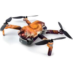 MightySkins Skin Compatible with DJI Mavic Mini Portable Drone Quadcopter - Swirl Galaxy | Protective, Durable, and Unique Vinyl Decal wrap Cover | Easy to Apply and Change Style | Made in The USA