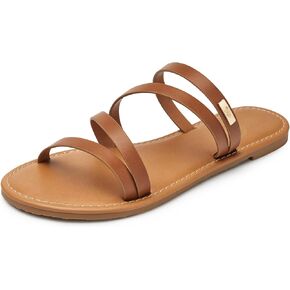 Trary Women's Sandals,Flat Sandals for Women, Strappy Sandals for Women Dressy,Flip Flops for Women,Comfortable Sandals for Women,Womens Sandals Dressy,Girls' Summer Sandals