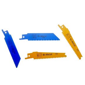 XRJ01, XRJ01Z, 4 Pack of Blades Suitable for M-K-ta 18V LXT Lithium-Ion Brushless Cordless Compact Reciprocating Saw (2Pcs Wood + 2Pcs Metal)