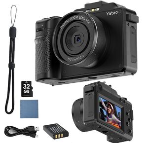 الكاميرا الرقمية للأطفال المراهقين بويز فتيات البالغين ، الكاميرا الرقمية 1080 بكسل 44 ميجابكسل مع 18x Zoom youtube vlogging كاميرا in Kuwait