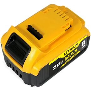 20V 8Ah Battery Replacement for DW Power Tool Compatible with DW Battery 20v DCB200 DCB203 DCB204 DCB210 and Cordless Power Tools with Led Indicator