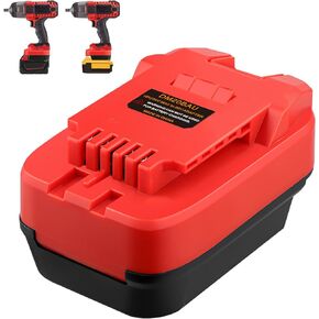 for DeWalt to for Bauer Battery Adapter, Convert for Bauer 20V MAX Cordless Tools
