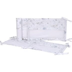 ديزني دومبو حلو صغير طفل فاتح فاتح وأبيض 4 قطعة آمنة ميس سرير in Kuwait