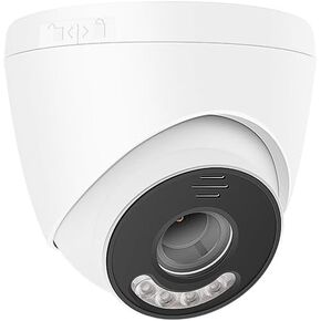 GW Security 12MP 4000x3000p @30FPS Real-Time PoE IP Two-Way Audio Full-Time Color Night Vision Waterproof Turret Security Camera, Dual-Light (GW1208801T)