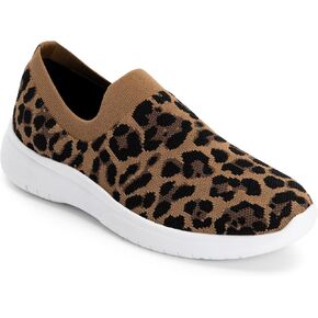 Blondo Women's Karen Sneaker, Leopard Knit, 8