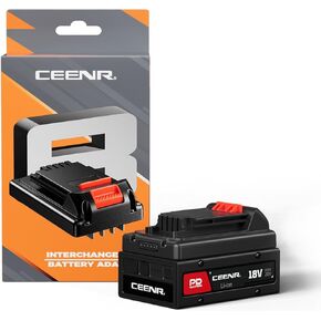 CEENR PDNation Battery 4.0Ah and Adapter Combo, Replacement for Black and Decker 20V Lithium Battery Compatible with Black and Decker Battery