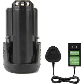 3.0Ah 12V Li-ion Battery Charger Compatible with Dremel B812-01 B812-02 B812-03 8200 8220 8300 Drill Battery (Battery and Charger Included)