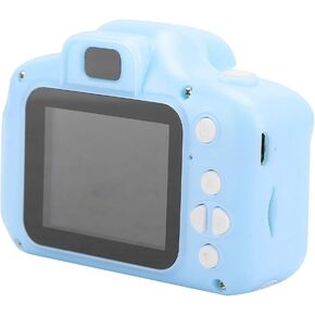 Mini Kids Camera, Kids Digital Camera, Portable Mini Children Digital Video Camera Toy with 2.0in TFT Color Screen 32G Gifts for Kid (Blue)
