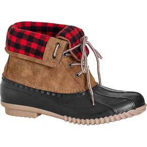 WIDE FIT Fold Over Collar Boot