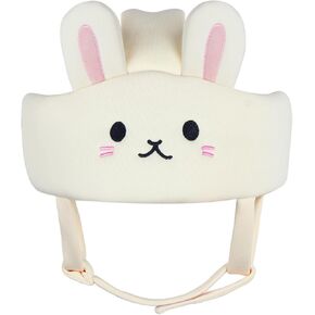 Baby Safety Helmet Soft Breathable Baby Head Protector for Crawling Walking Infants, Toddlers Anti-Collision, Ultra-Lightweight Suit 6-24 Month（Rabbit）