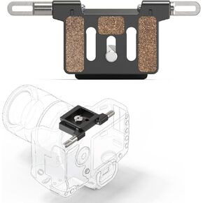 EasiPlate Tripod Quick Release Plate, Arca-Swiss baseplate Compatible, Universal Camera Strap Plate, Camera Tripod Mount Adapter, Camera Tripod Mounting Plate