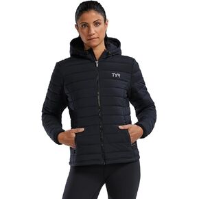 TYR T280131XL Womens Puffer Jacket Black XL