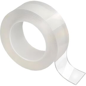 16.4ft/5M Clear Silicone Peel and Stick Corner Protector - Soft and Clear Table Corner Covers Baby Safety with Upgraded Strong Adhesive - Flexible and Soft Sharp Wall and Furniture Edge Protector Baby