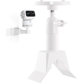 Adjustable Bracket Mount Compatible with Eufy Security Indoor Cam S350 Camera, 360 Degree Adjustable Camera Corner Bracket Mount for Eufy S350 Indoor Cam