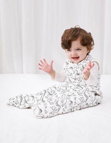 Baby Sleeveless Sleep Bag Newborn Sleep Sack 1.0 TOG Boys Girls Sleeping Sack Unisex Rayon Wearable Blanket in Saudi Arabia