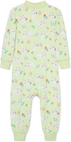 Little Me Clothes for Baby Girls' Zip Front Pajama Footies, 12-24 Months in Saudi Arabia
