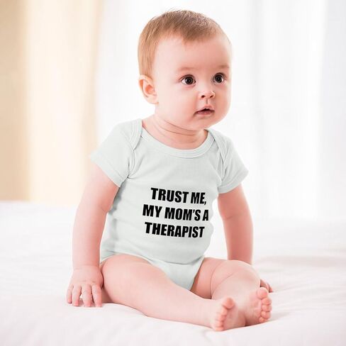 صدقني أمي هي معالج فتاة حديثي الولادة ملابس حديثي الولادة فتاة الزي قصير الفتاة in Kuwait