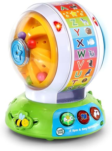 Leapfrog Spin & Sing Alphabet Zoo (النسخة الإنجليزية) in Kuwait
