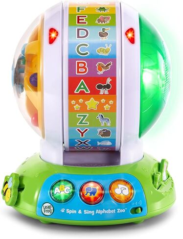 Leapfrog Spin & Sing Alphabet Zoo (النسخة الإنجليزية) in Kuwait