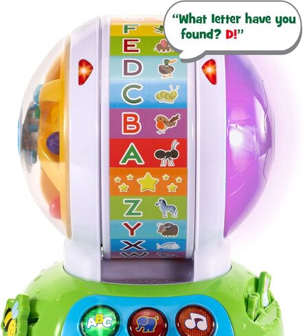 Leapfrog Spin & Sing Alphabet Zoo (النسخة الإنجليزية) in Kuwait