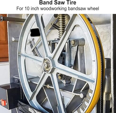 إطارات نطاقات مطاطية ، 2pcs نطاقات غير قسيمة الإطارات الإطارات الإطارات من المطاط الإطارات استبدال الضوضاء إطارات بكرة النطاقات لعجلة خشبية 10 بوصة in Kuwait