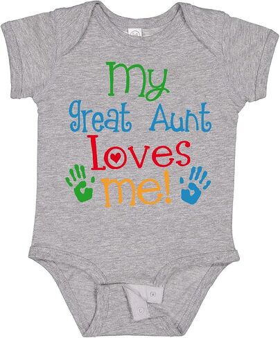 inktastic My Great Aunt Loves Me Baby Bodysuit in Saudi Arabia
