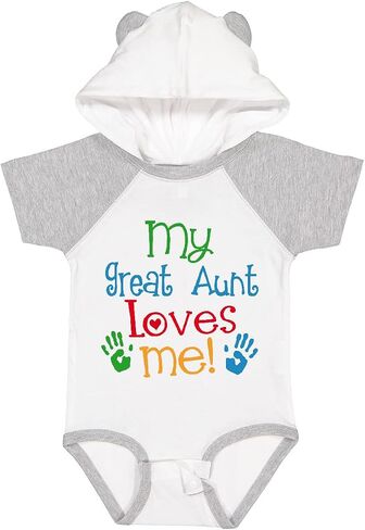 inktastic My Great Aunt Loves Me Baby Bodysuit in Saudi Arabia