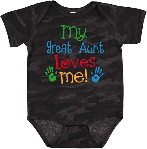 inktastic My Great Aunt Loves Me Baby Bodysuit in Saudi Arabia