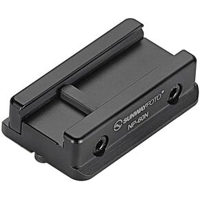 Sunwayfoto NP-60N 60mm Arca/RRS Compatible Plate/Picatinny Adapter