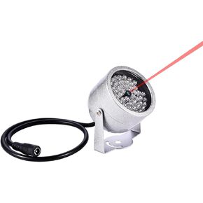 Spotlight Night Vision, 48 LED IR Infrared Light Camera Security DC 12V 1A CCTV Camera IR Illuminator Waterproof for Traffic Junction Road Surveillance