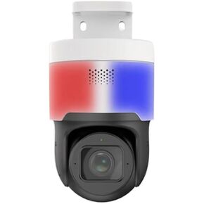 GW Security 8MP IP POE 4X Optical Zoom 2.8-12mm Motorized Lens Outdoor Indoor Auto Tracking PTZ Security Camera, Alarm Lights, Two-Way Talk (GW851PTZ)