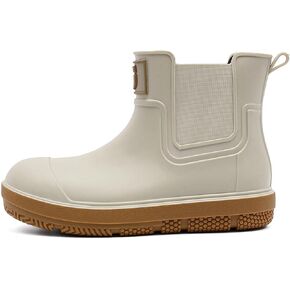 HSBDNZQ Deck Rain Boots الرجال ، أحذية مطاطية مقاومة للماء ، وأحذية مائية خفيفة الوزن للانزلاق للجنسين ، أحذية حديقة تشيلسي الأصلية ، أحذية صيد متينة في الهواء الطلق ، حوار عمل الطين in Kuwait
