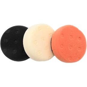 3 Pcs 5.5" CCS Smart Pads, CCS Polishing Pad Kit Foam Polishing Pads for Car Buffing Cutting Polishing