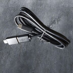 Tachyon USBA to USBC Cable, one feet 3 Meters. Includes USBA to USBC Adapter