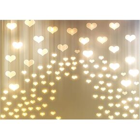 WOLADA Valentines Day Backdrop Heart Backdrop Valentines Backdrop Valentine Photo Backdrop Valentine Backdrops for Photography 8x6FT 11368