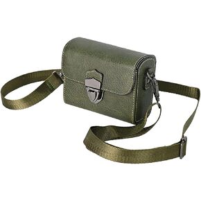 Camera Case for Canon powershot SX740/SX730/SX720,Retro PU Case for Canon G7X Mark III/G7X MarkII/G7 X,Case for Sony RX100 Series,For Ricoh GR IIIx/GR III/GRII/GR,three carrying methods-Brown