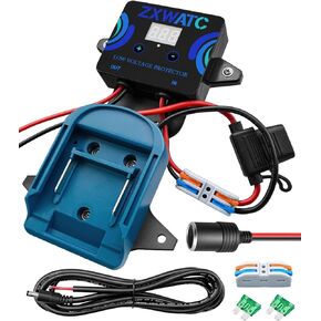Upgrade Starlink Mini Battery Adapter Fit for Makita 18V Battery, Starlink Mini Battery Pack with Low Voltage Protector, Small Portable Starlink Mini Power Kit with 6.56FT DC Power Cable