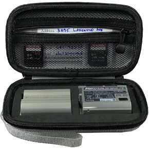 Batteries + Cards Case compatible with Nikon EN-EL15 batteries + memory cards (Blue)