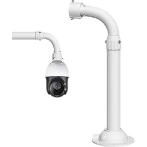 Security Camera PTZ Mount Bracket, Dome PTZ Camera Mount Universal Camera Wall Mounting Bracket for CCTV Security Camera/IP Camera, L Type Telescopic Adjustable (27.8-46.9 inch)