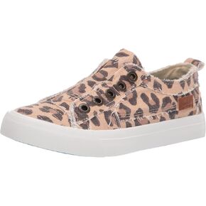 Blowfish Malibu Women's Play, Natural Jumbo Kitty Leopard, 7.5