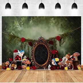 Snow White Princess Photo Background (Princess, 8x6ft)