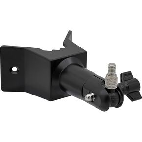 Holicfun Outside Wall Corner Mount for Outdoor Cameras, Universally Compatible with Ring, Eufy, Google Nest, Wyze, Arlo, SimpliSafe and Other Cameras - Black