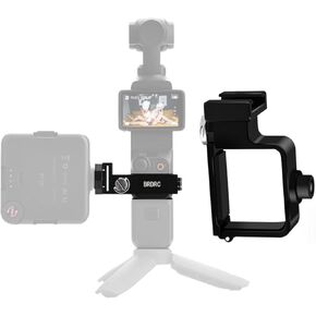 Osmo Pocket 3 Adapter,Extension Bracket for DJI Pocket 3,with one Cold Shoe Connector,1/4 Threaded Hole,Can Connect Video Microphone LED Spotlight Monitor Vlogging