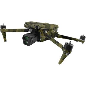 MightySkins Skin Compatible with DJI Air 3 - Green Camouflage | Protective, Durable, and Unique Vinyl Decal wrap Cover | Easy to Apply, Remove, and Change Style