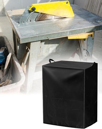 غطاء منشار طاولة Qwork ، 210D غلاف منشار القماش المائي في Oxford Axford ، 29 "L x 23" W × 46 "H Cover Planers in Saudi Arabia