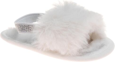 Josmo Baby-Girl's Foam Fluffy Slide Sandal in Saudi Arabia