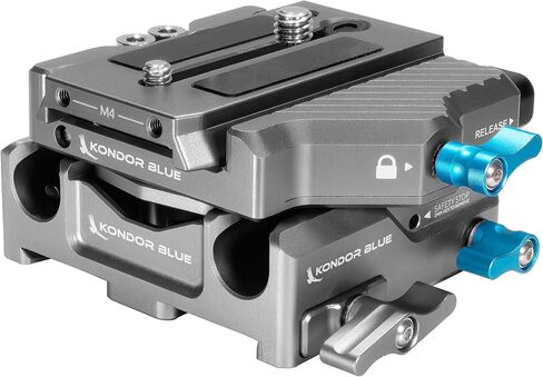 كوندور الأزرق | 501 لوحة قابلة للتعديل (501 QR) | قفل ارتفاع لوحة قابلة للتعديل ، أداة سداسية 4 مم مدمجة ، و ARRI النمط المشبك توابل | الفضاء الرمادي in Kuwait