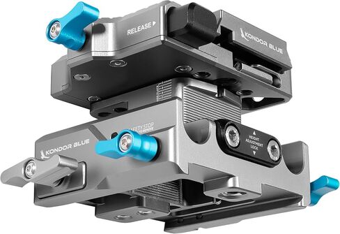 كوندور الأزرق | 501 لوحة قابلة للتعديل (501 QR) | قفل ارتفاع لوحة قابلة للتعديل ، أداة سداسية 4 مم مدمجة ، و ARRI النمط المشبك توابل | الفضاء الرمادي in Kuwait