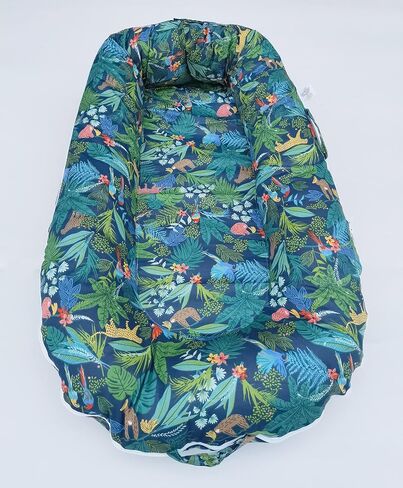 Baby Nest Cover [fits Docktot Deluxe+] (The Jungle) in Saudi Arabia